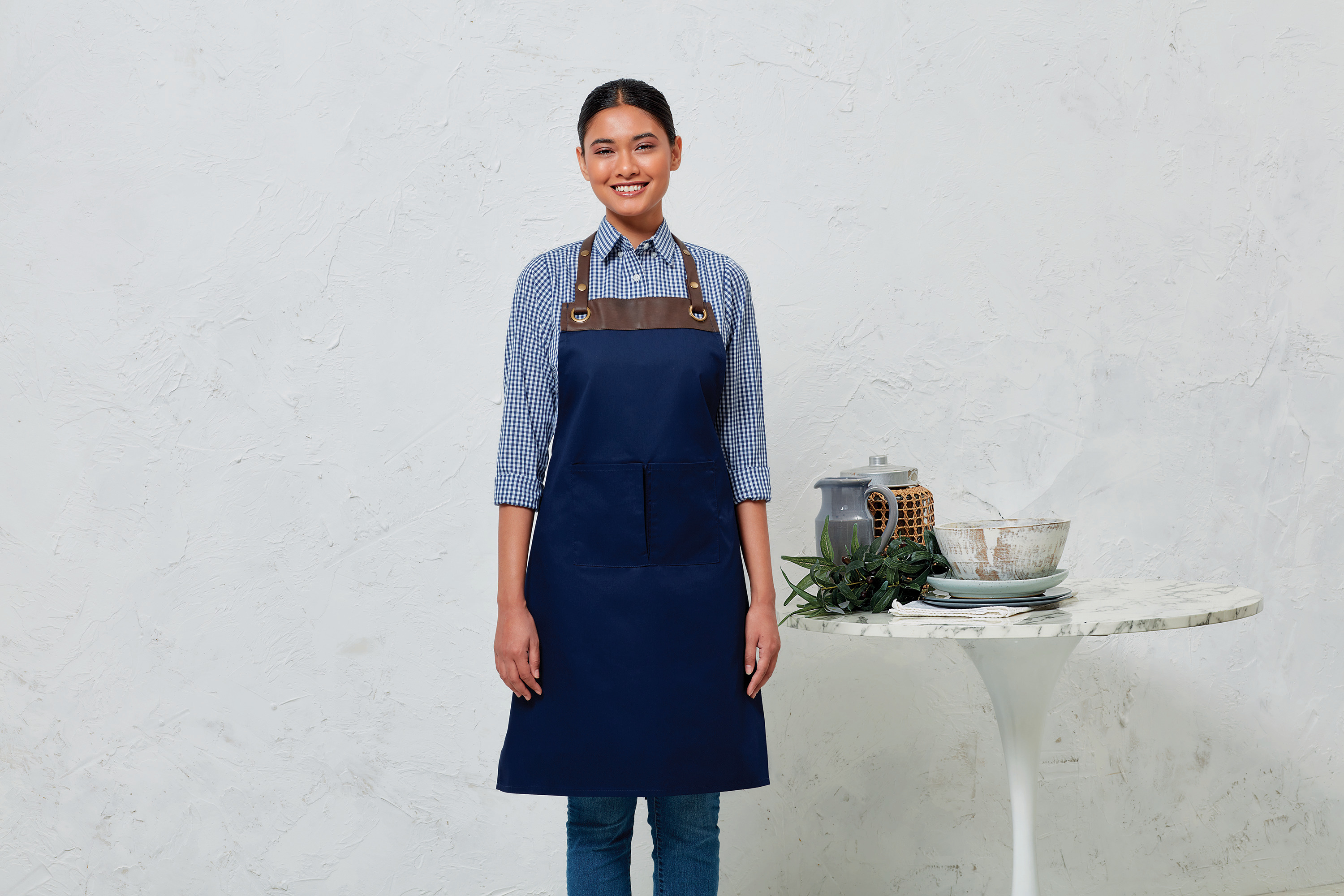 PR123 - Delantal tipo peto Espresso