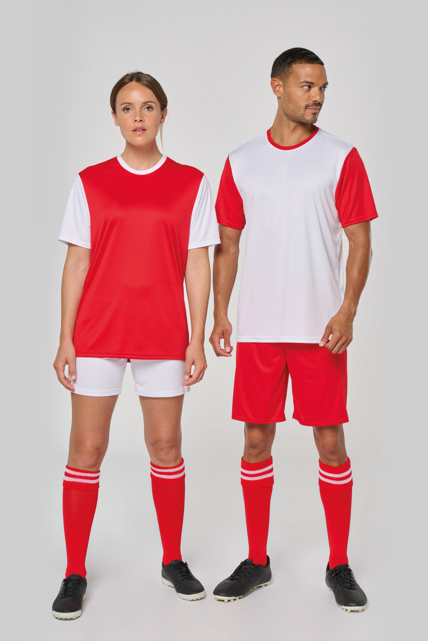 PA4023 - Camiseta bicolor adulto