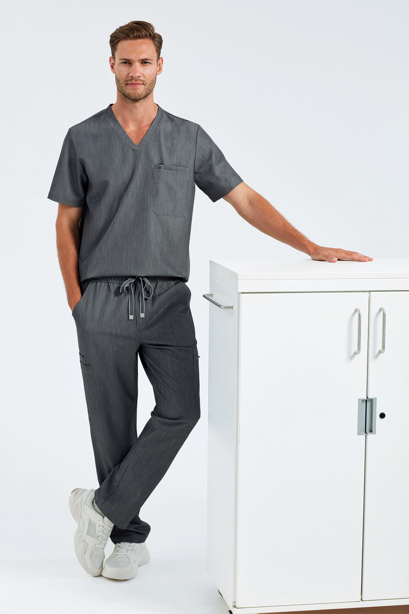 NN200 - Túnica elástica manga corta hombre