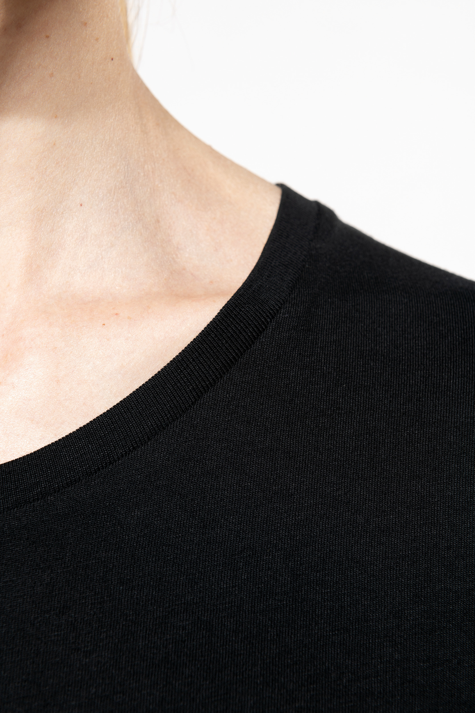 PK303 - Camiseta Supima® cuello redondo manga larga mujer