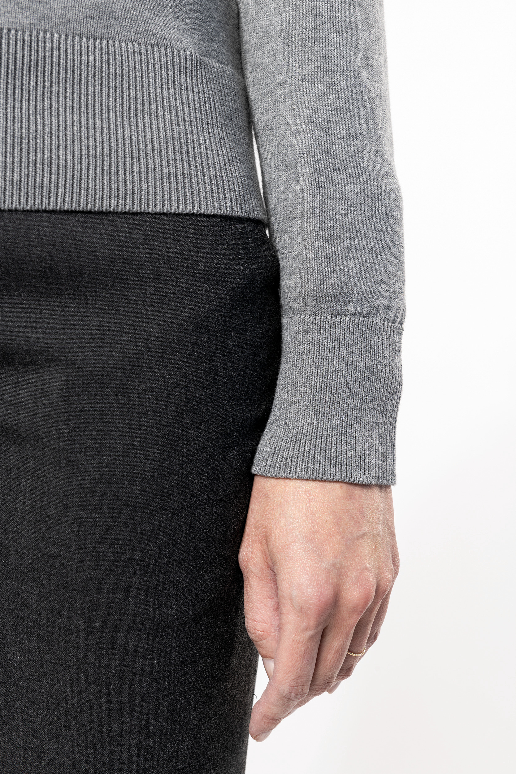 PK901 - Jersey Supima® cuello redondo mujer