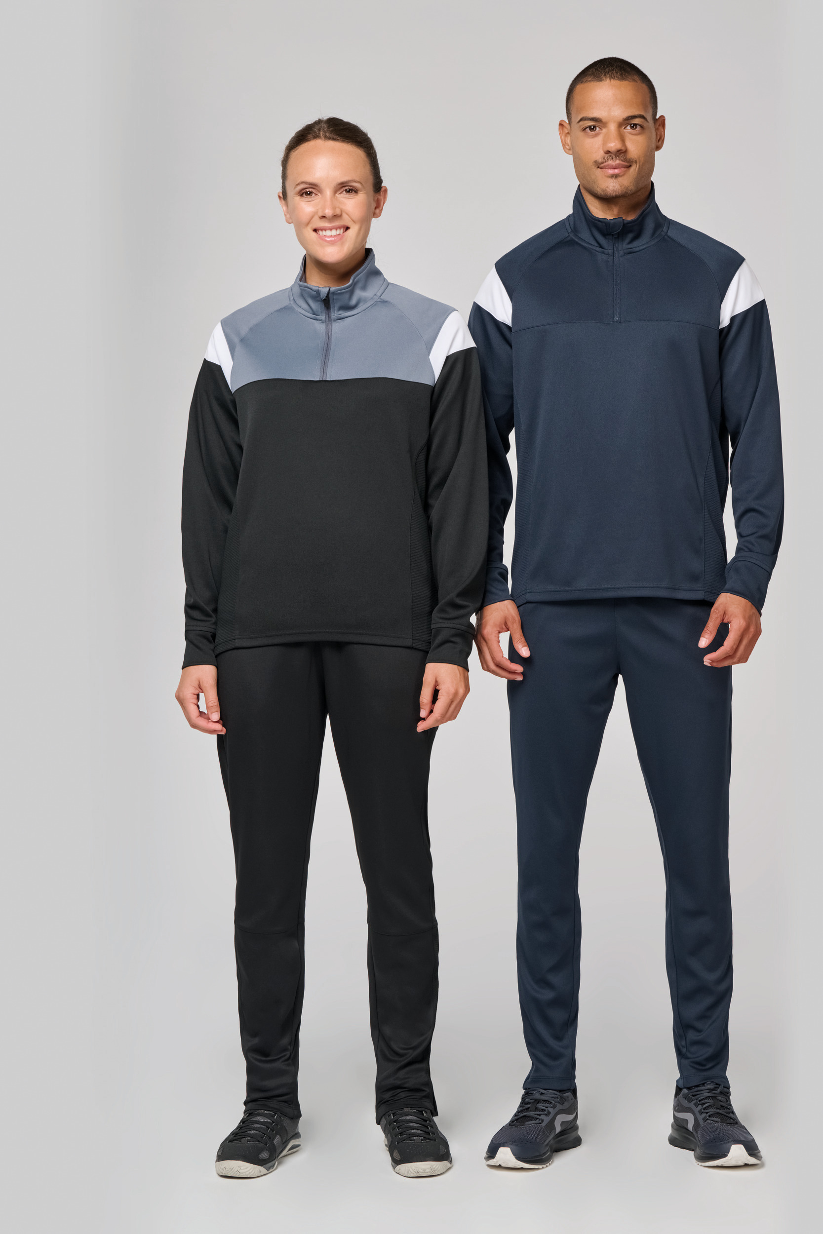 PA387 - Sudadera de entrenamiento 1/4 de cremallera unisex