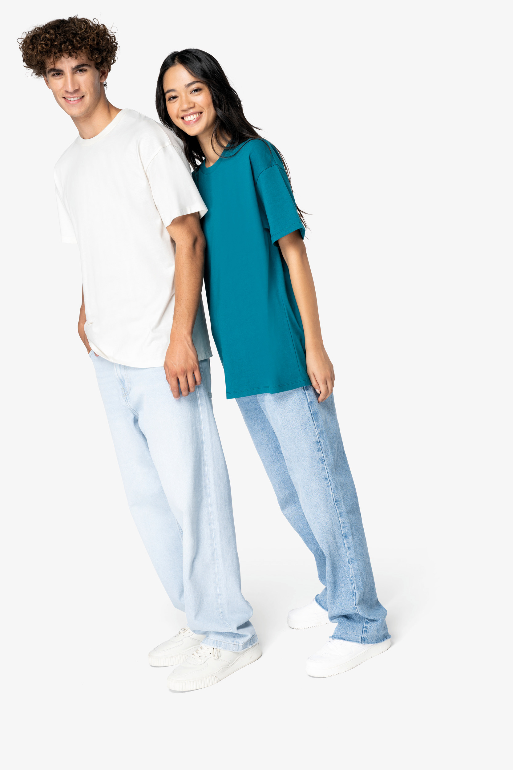 NS330 - Camiseta ecorresponsable de hombros caídos unisex