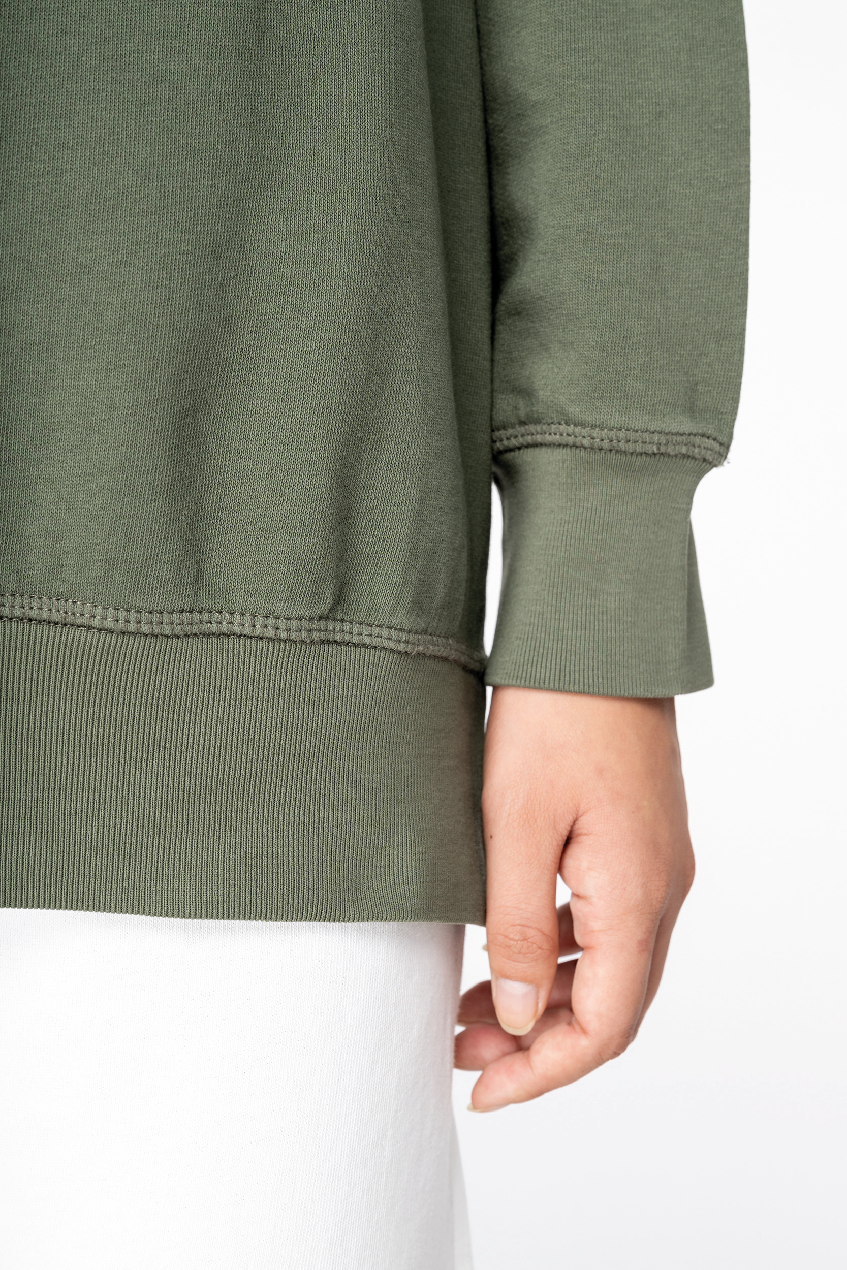 NS414 - Sudadera ecorresponsable de cuello redondo French Terry unisex