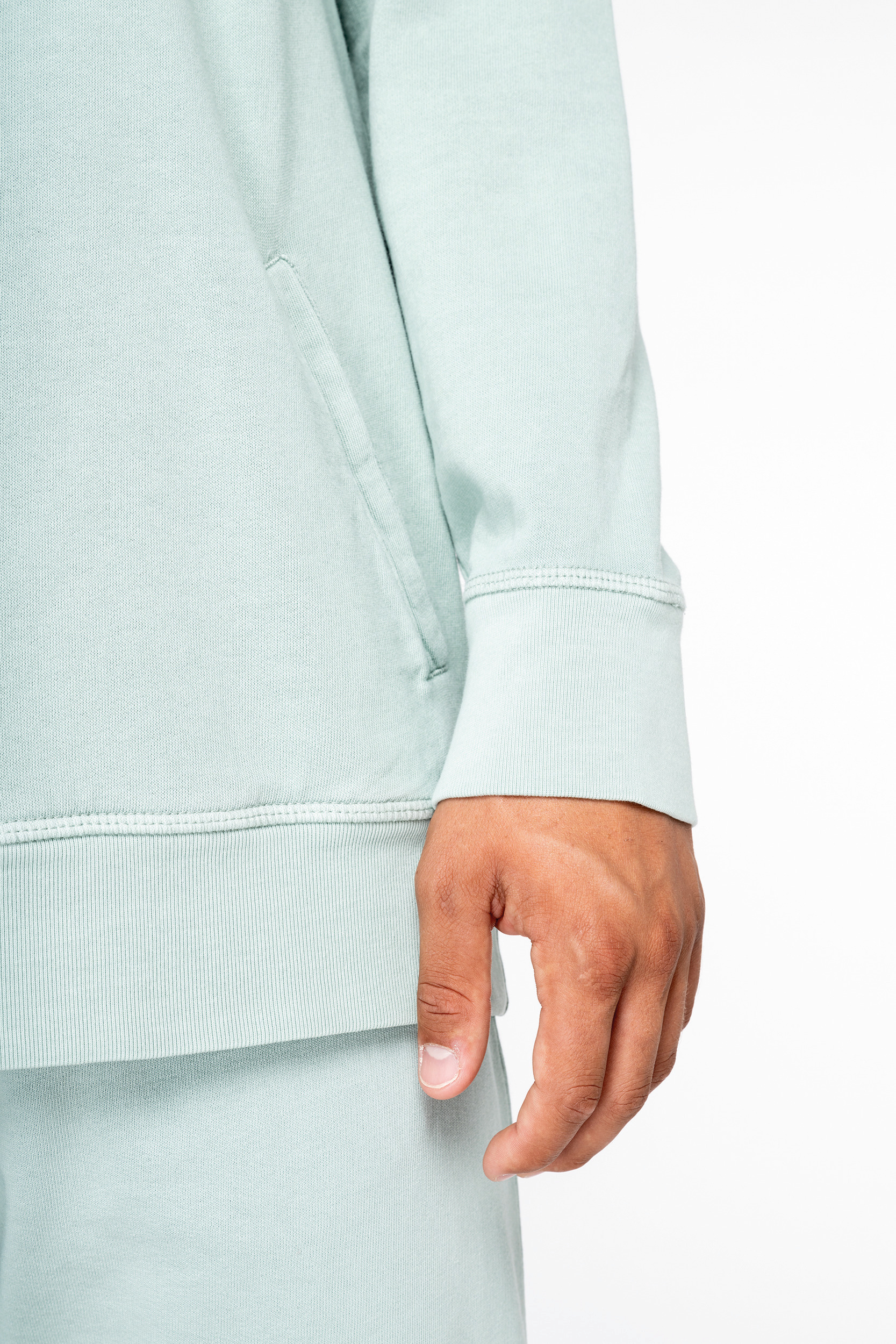 NS416 - Sudadera ecorresponsable con capucha French Terry unisex