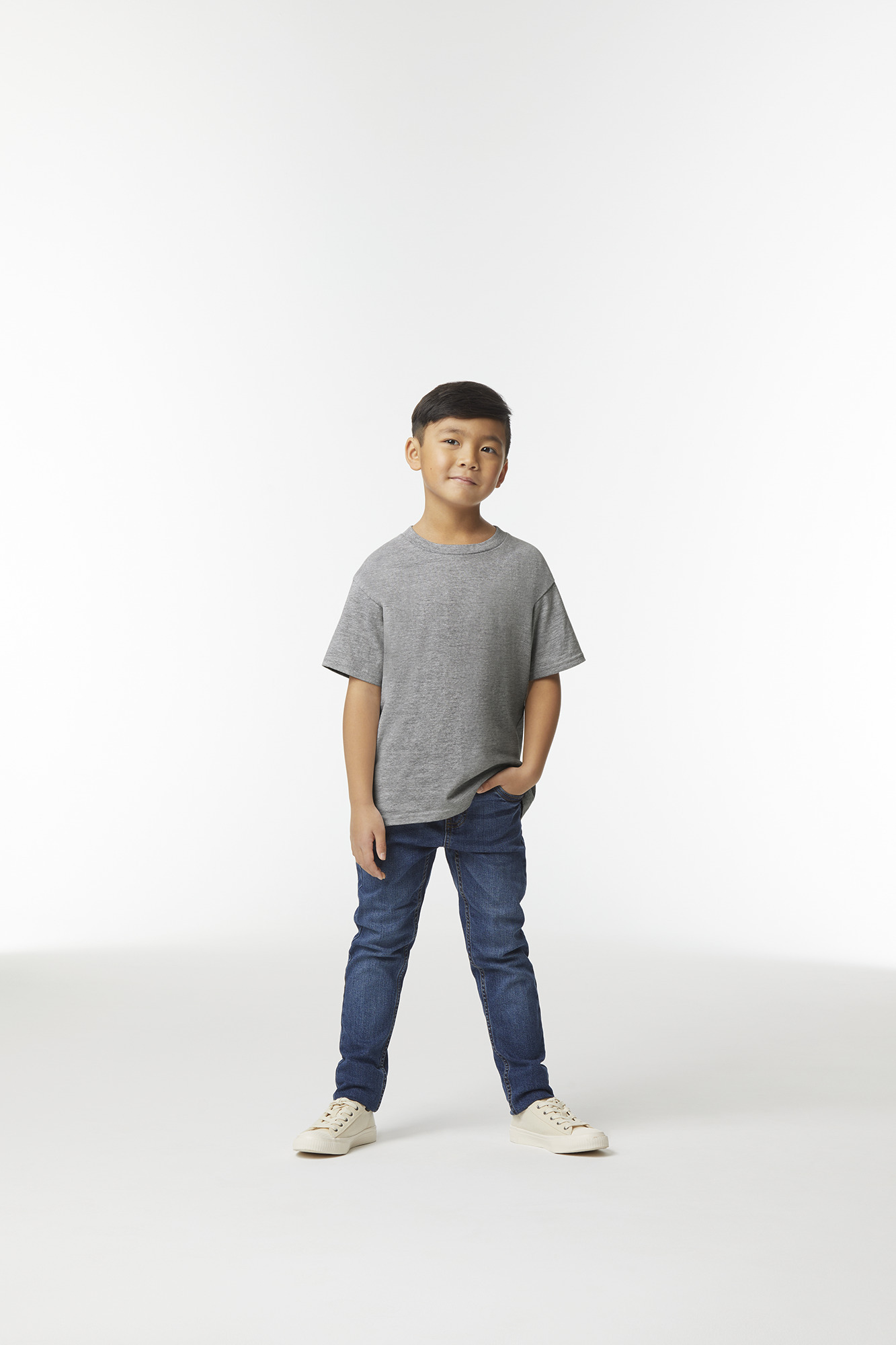 GI65000B - Camiseta softstyle midweight infantil