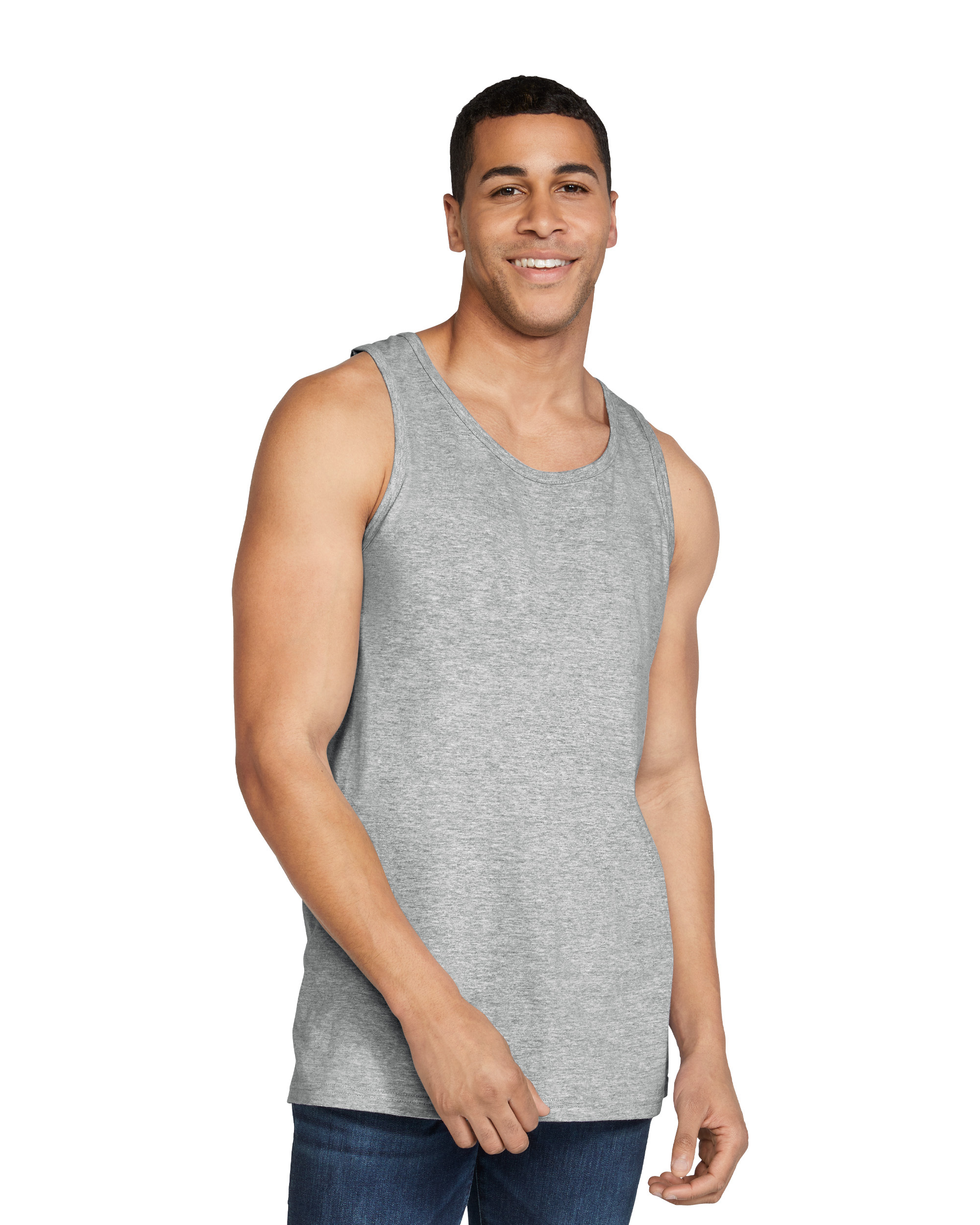 GI64200 - Camiseta Softstyle sin mangas hombre