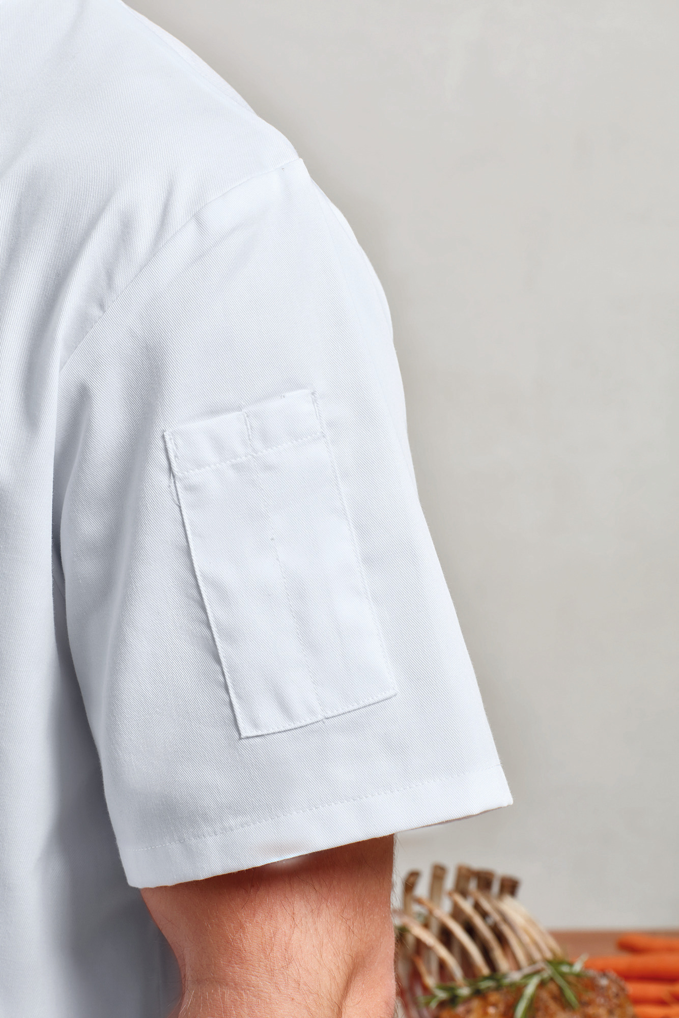 PR902 - Chaqueta de chef Coolchecker® manga corta