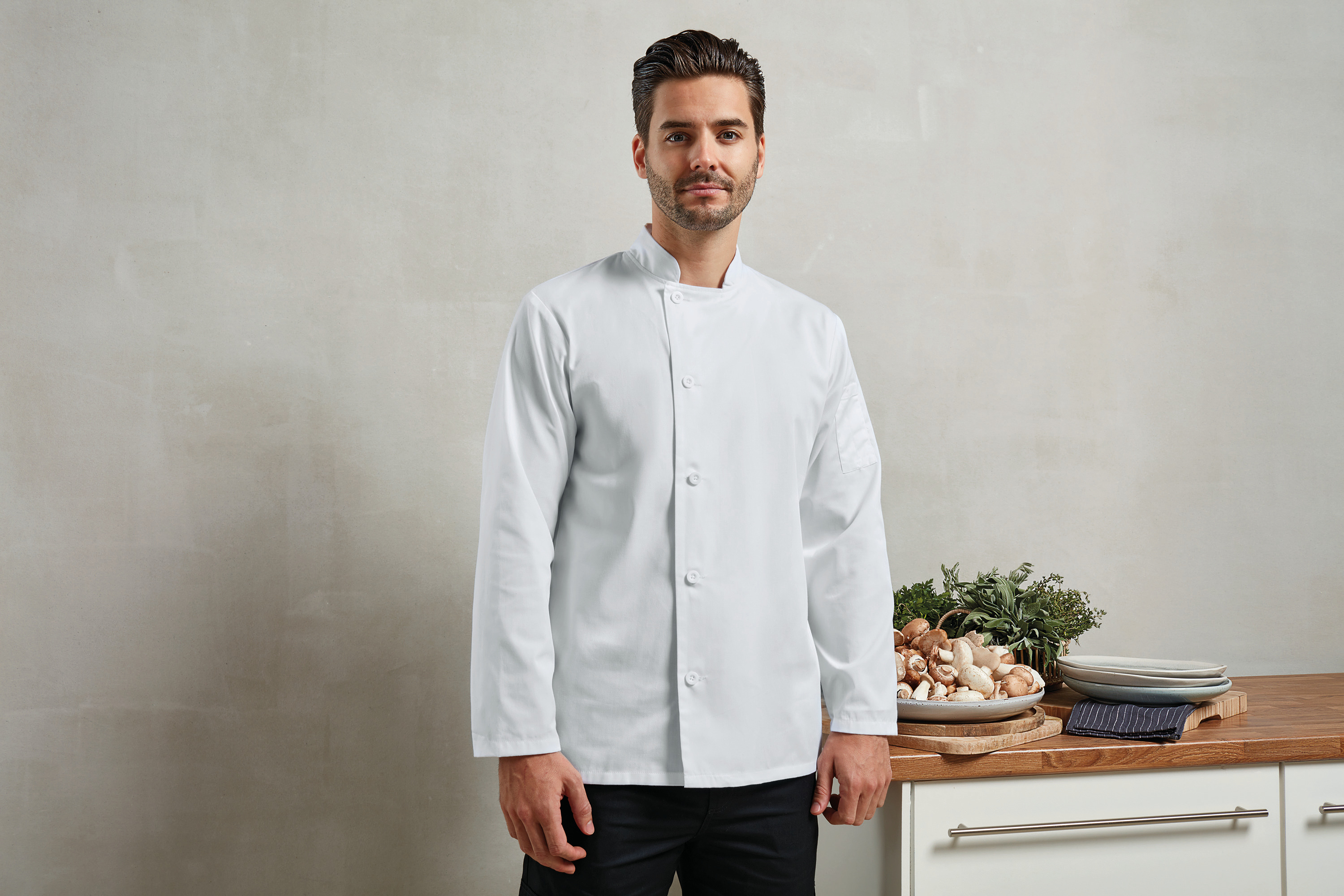 PR901 - Chaqueta de chef «Essential» de manga larga