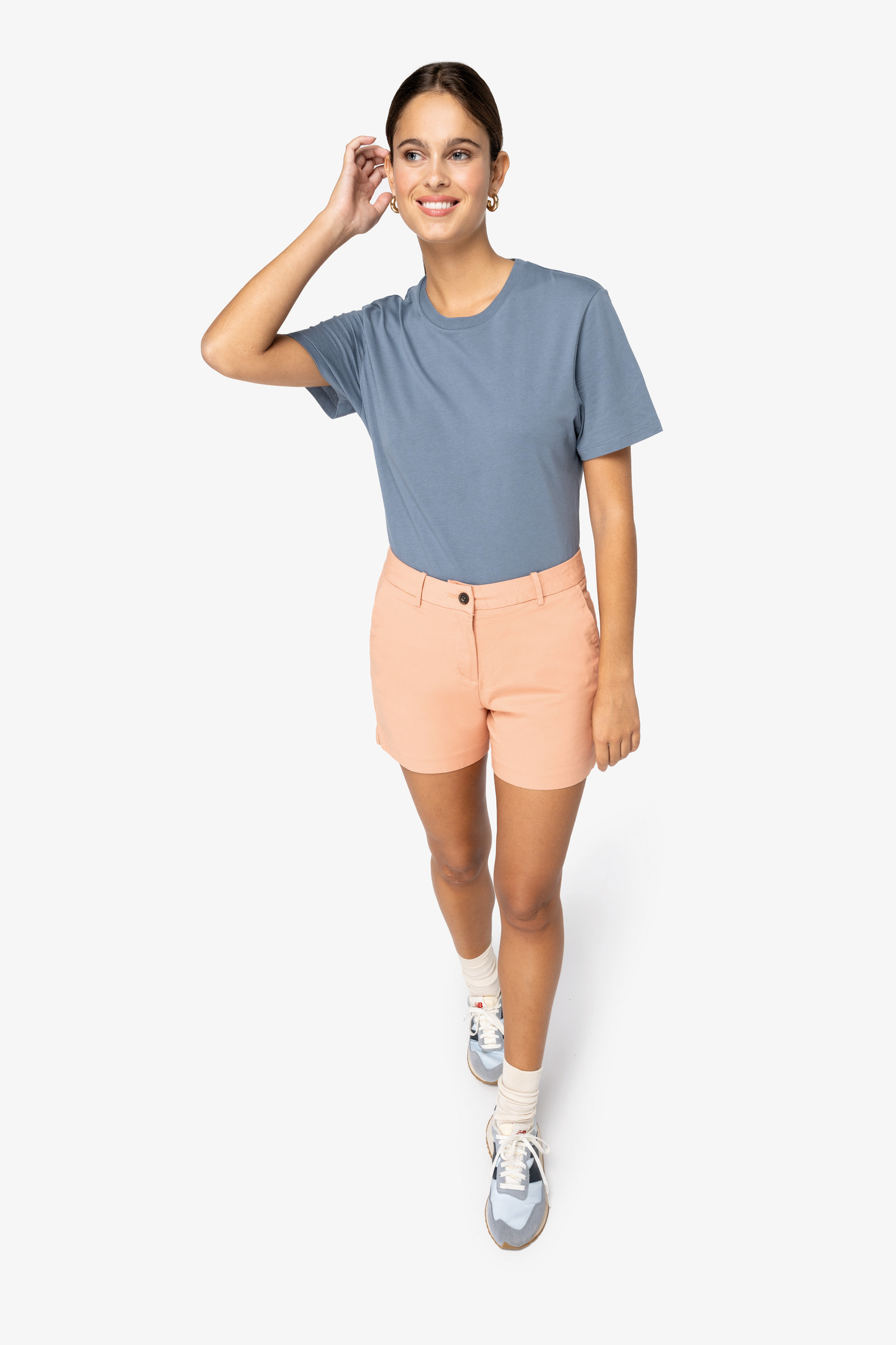 NS739 - Bermuda chino ecorresponsable mujer