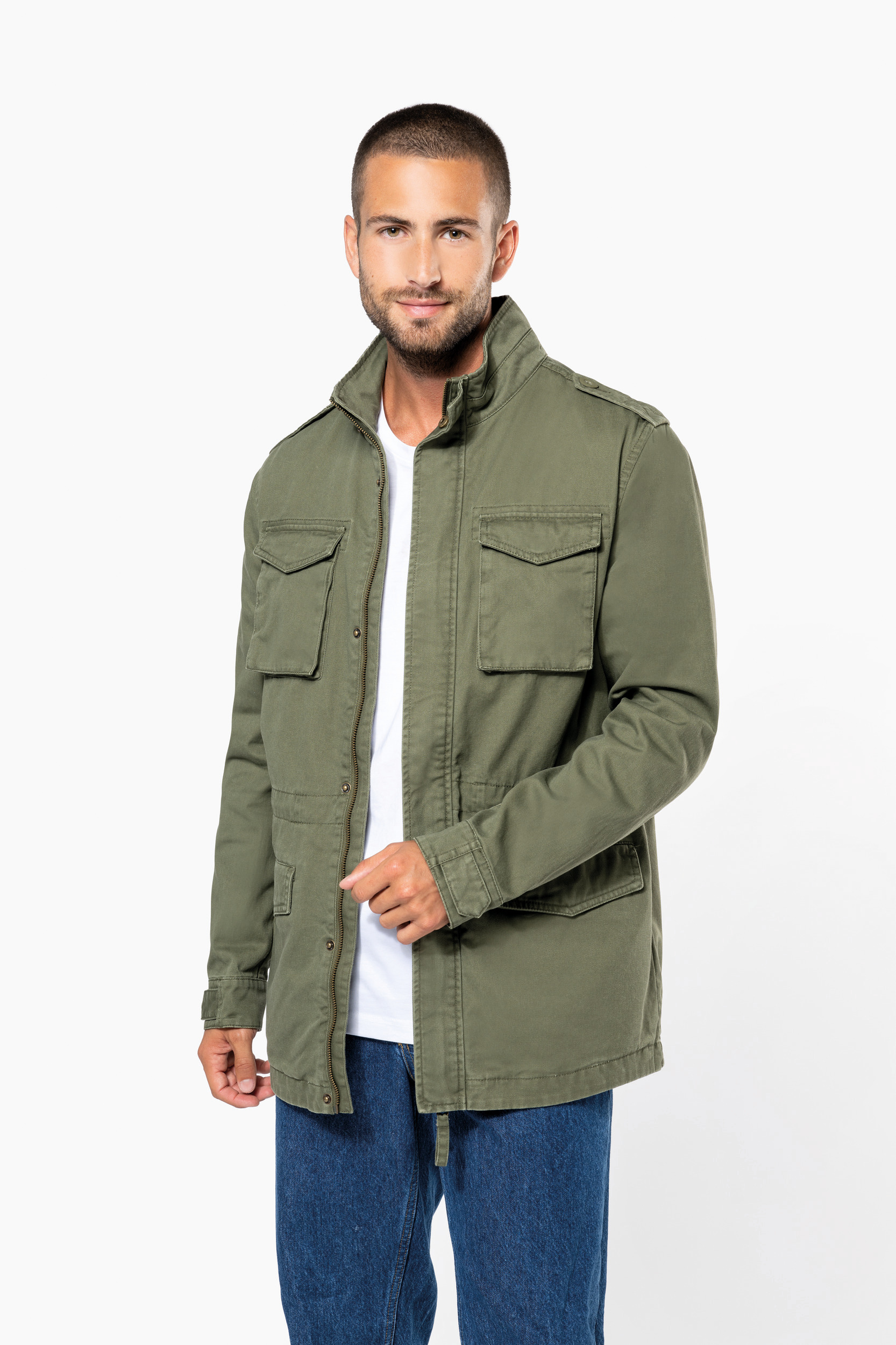 K6164 - Chaqueta safari hombre