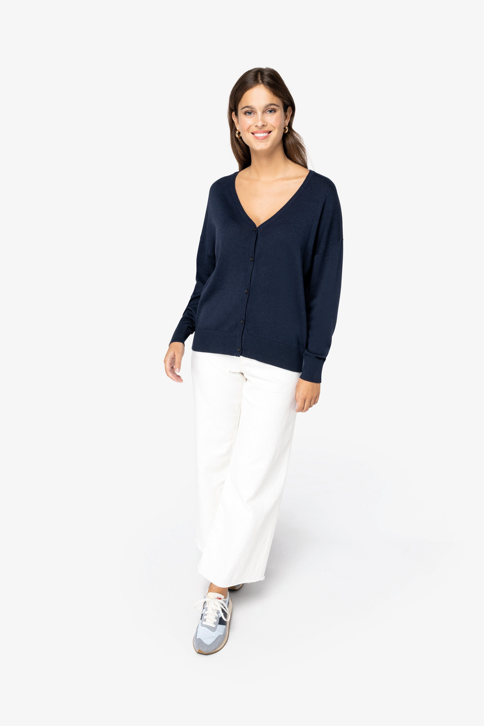 NS922 - Cárdigan ecorresponsable de lyocell mujer