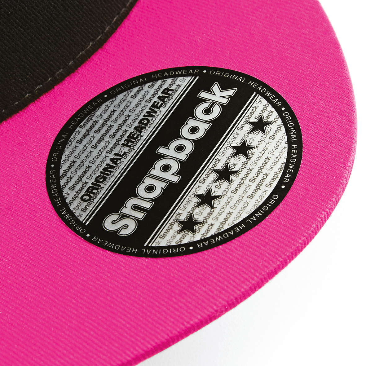 B610C - Gorra Snapback contrastada - 5 PANELES