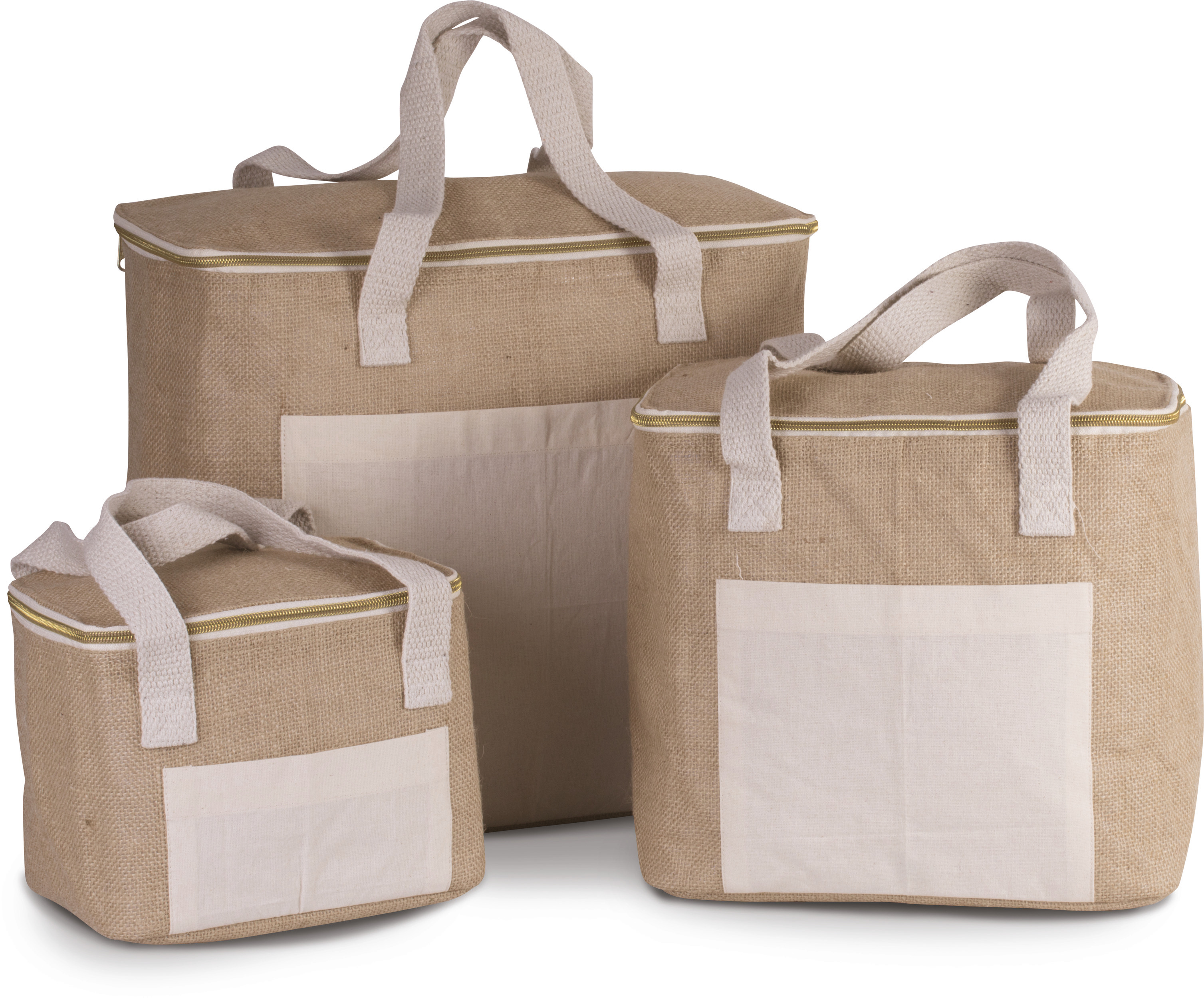 KI0353 - Bolsa isotérmica de yute - modelo mediano