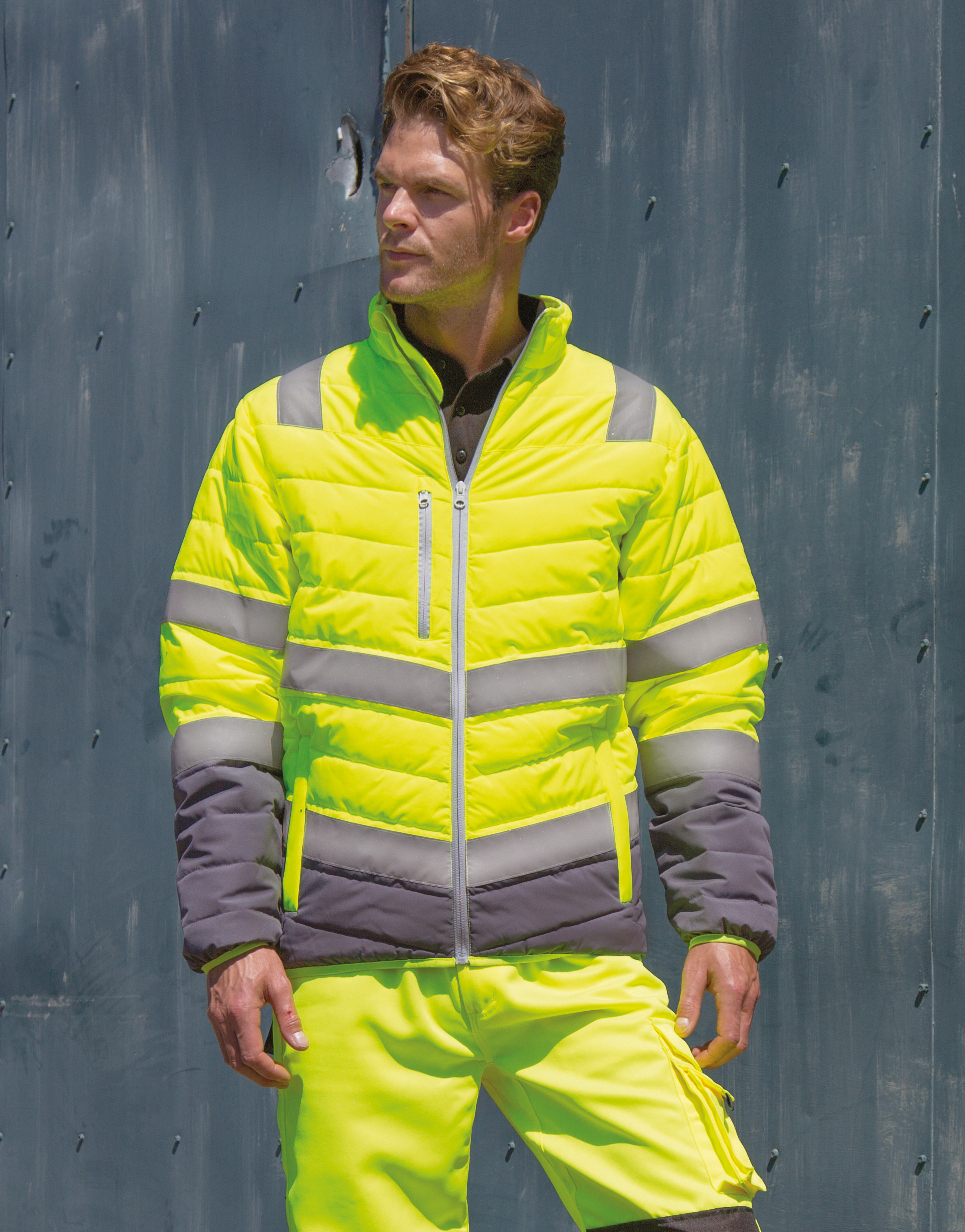 R325M - Chaqueta de Seguridad de tacto suave