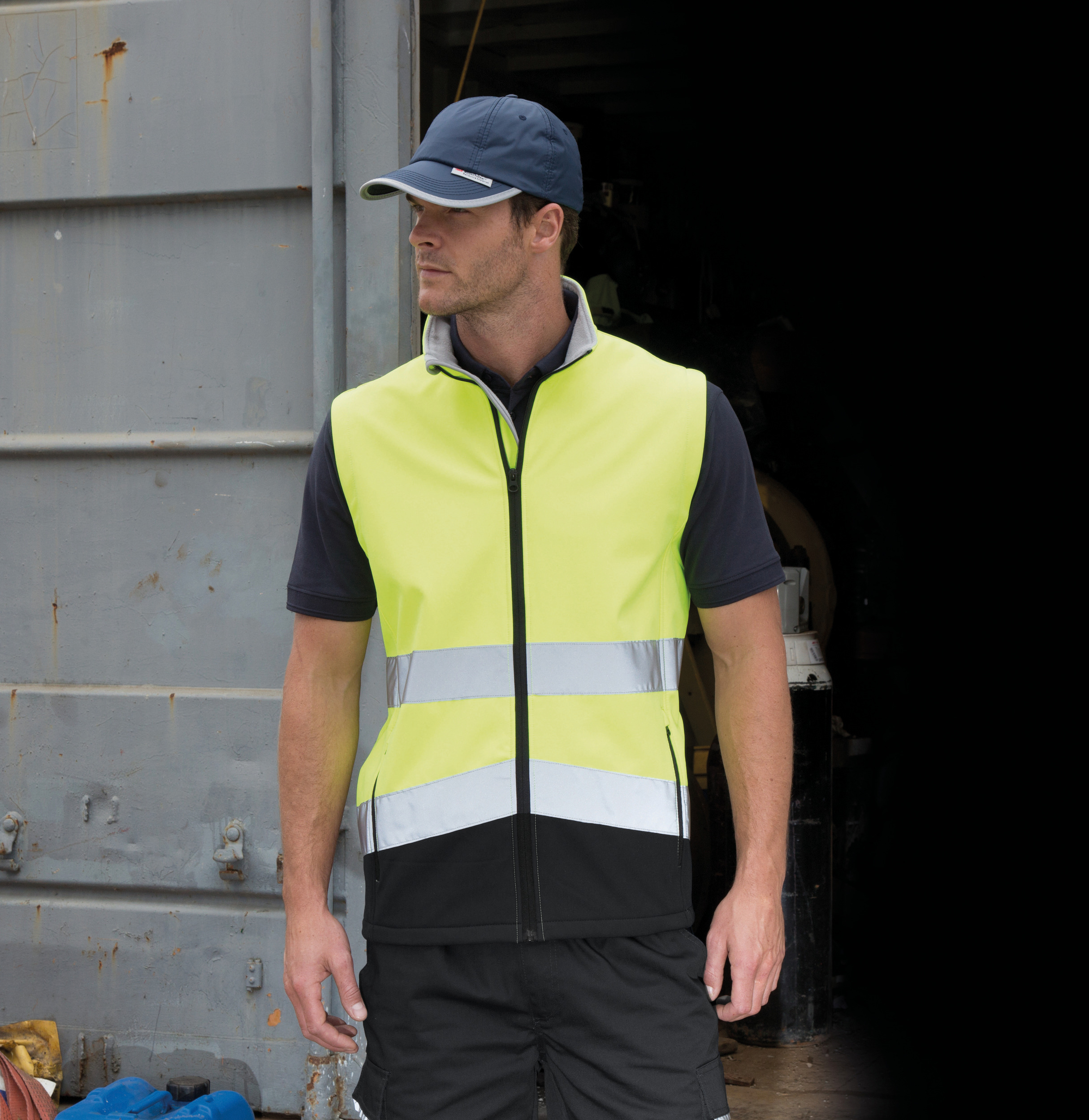 R451X - Chaleco Softshell High Viz